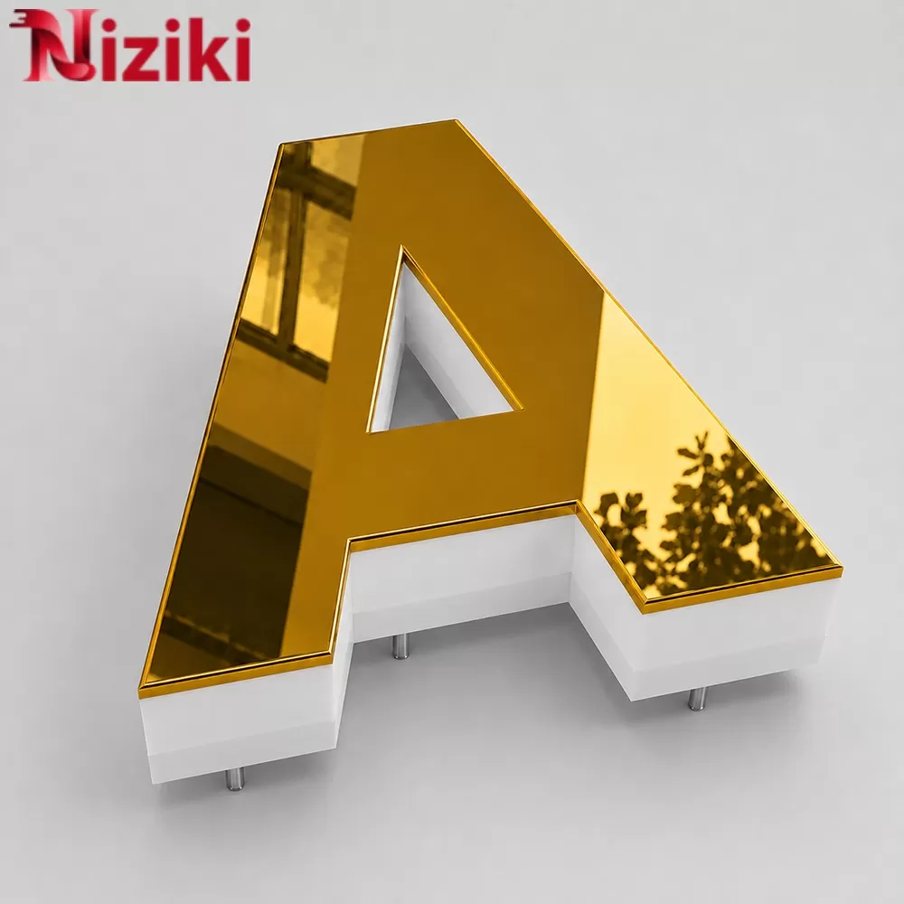 Gáy nhựa 3D, Hông chữ nhựa 3D làm chữ nổi quảng cáo – Giải pháp tạo chữ nổi đẹp, hiện đại