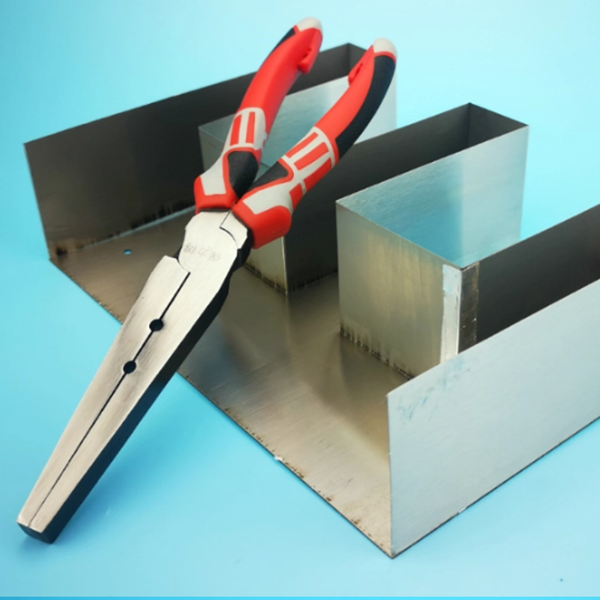 Kìm Uốn Chân Chữ Nhôm 1 Gờ, Nhôm Phẳng, Inox, Tôn