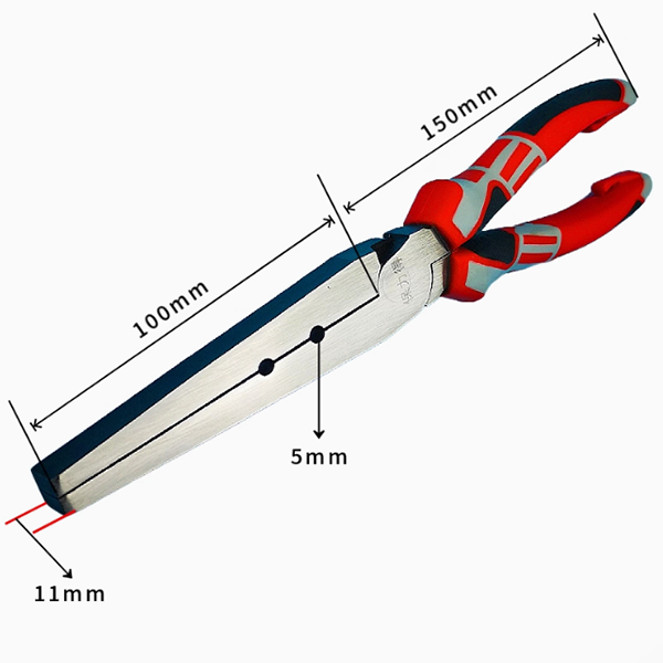 Kìm Uốn Chân Chữ Nhôm 1 Gờ, Nhôm Phẳng, Inox, Tôn
