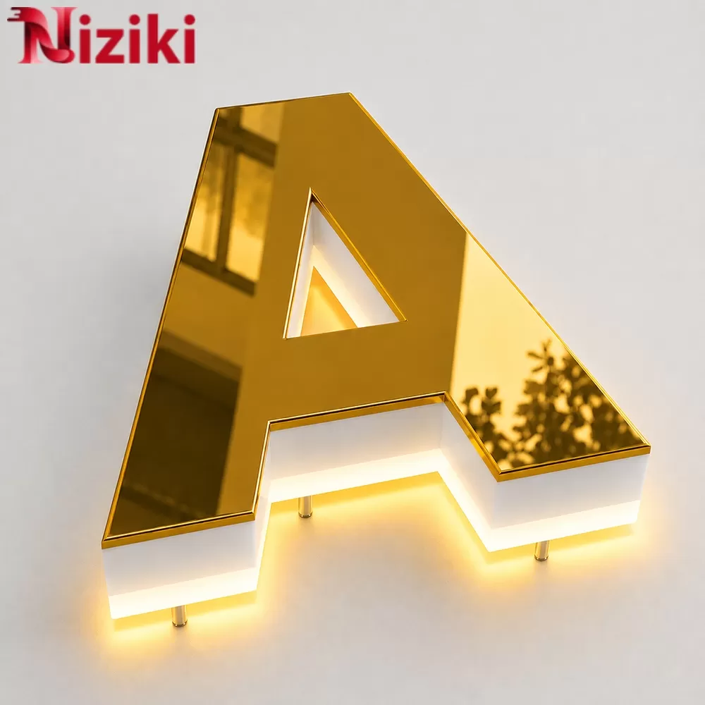 Gáy nhựa 3D, Hông chữ nhựa 3D làm chữ nổi quảng cáo – Giải pháp tạo chữ nổi đẹp, hiện đại