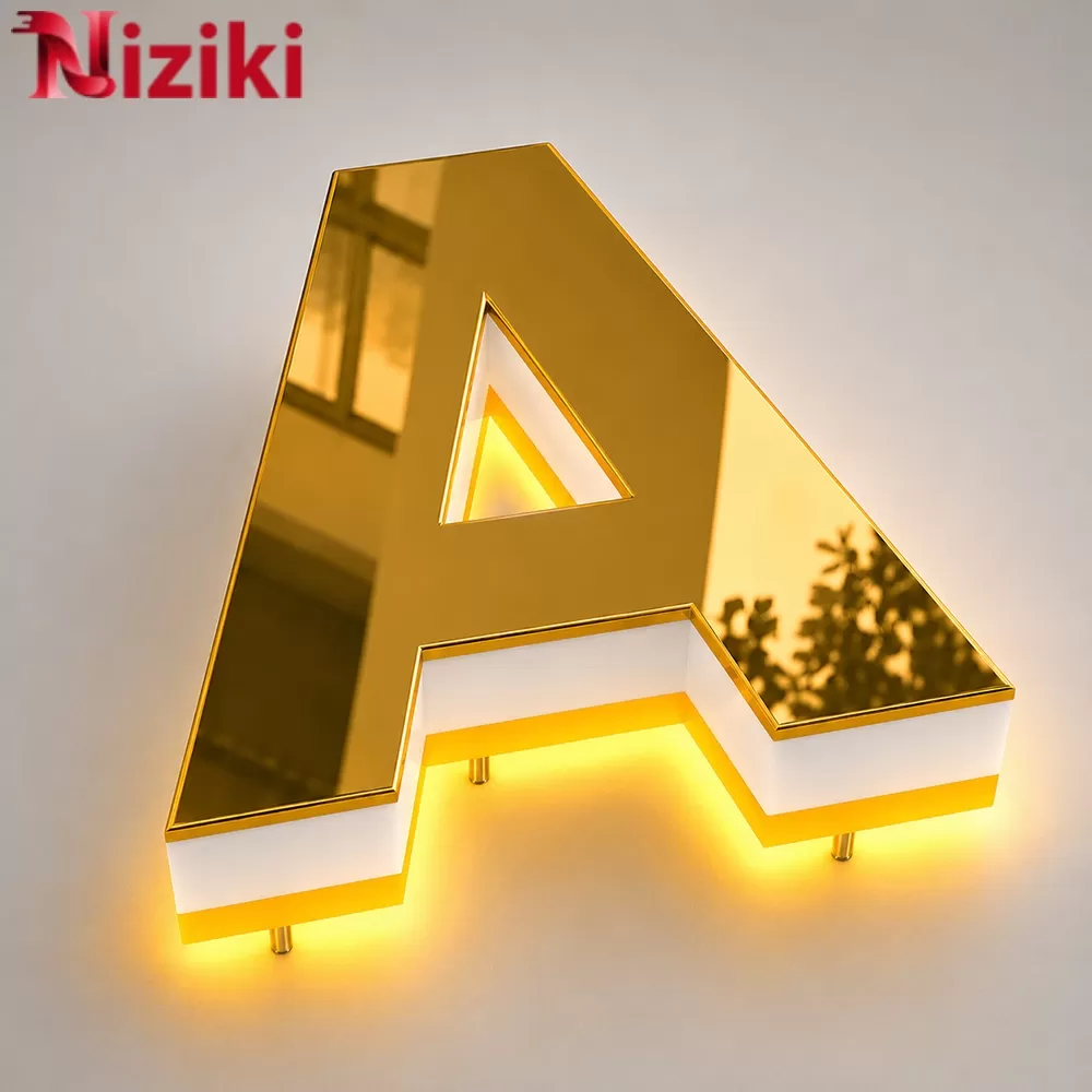 Gáy nhựa 3D, Hông chữ nhựa 3D làm chữ nổi quảng cáo – Giải pháp tạo chữ nổi đẹp, hiện đại