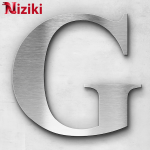 Gáy Chân Chữ Inox 201 Bạc Xước