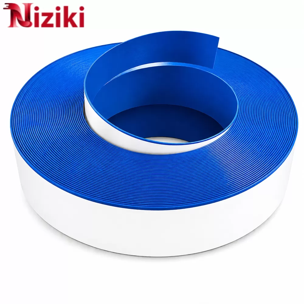 Gáy Nhôm Uốn Chữ 1 Gờ Màu Xanh Dương