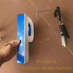 Gáy Nhôm Uốn Chữ 0 Gờ Màu Xanh Dương