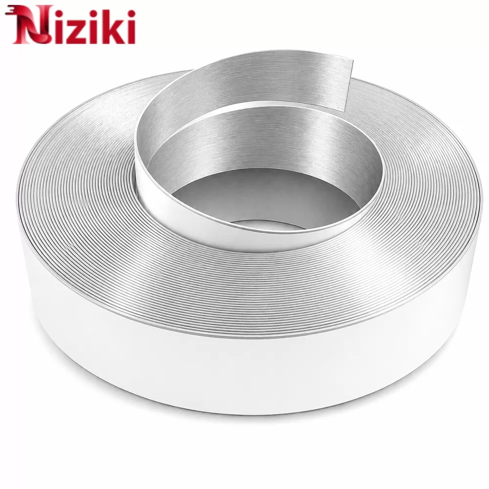 Gáy Nhôm Uốn Chữ 1 Gờ Màu Bạc Xước
