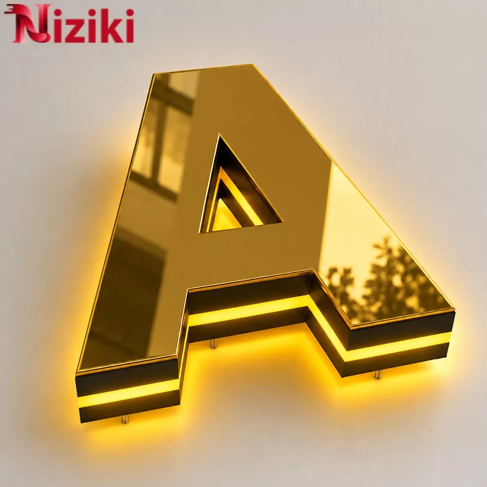 Gáy Nhựa 3D Uốn Chữ Nổi Quảng Cáo