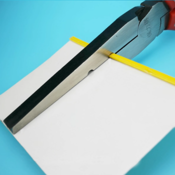 Kìm Uốn Chân Chữ Nhôm 1 Gờ, Nhôm Phẳng, Inox, Tôn