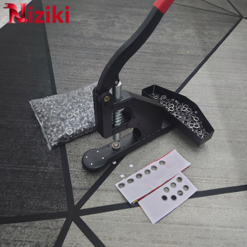 Máy đóng khuy bạt công nghệ mới không cần long đen là gì ? máy đóng khoen bạt, máy dập khuy bạt, máy dập ure