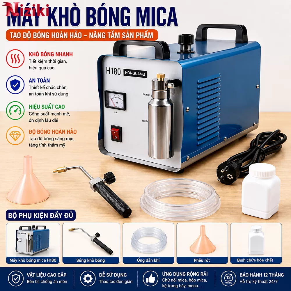 Máy Khò Bóng Mica Là Gì? Ưu Điểm Và Ứng Dụng Trong Ngành Quảng Cáo
