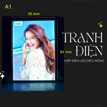 Tranh Điện Siêu Mỏng, Tranh Điện Rút Cạnh