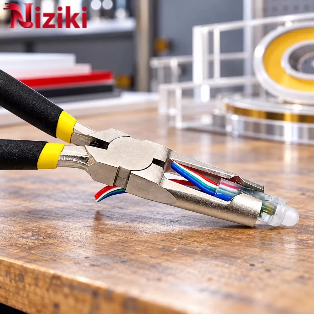 Kìm kẹp đèn LED quảng cáo – Dụng cụ hỗ trợ thi công chữ nổi chuyên nghiệp